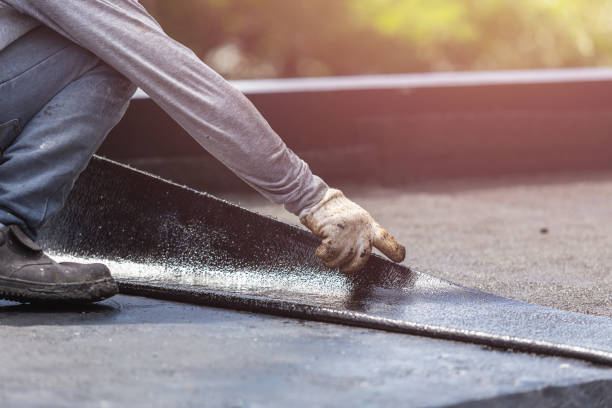 Professional Waterproofing technician working in Mendon, NY